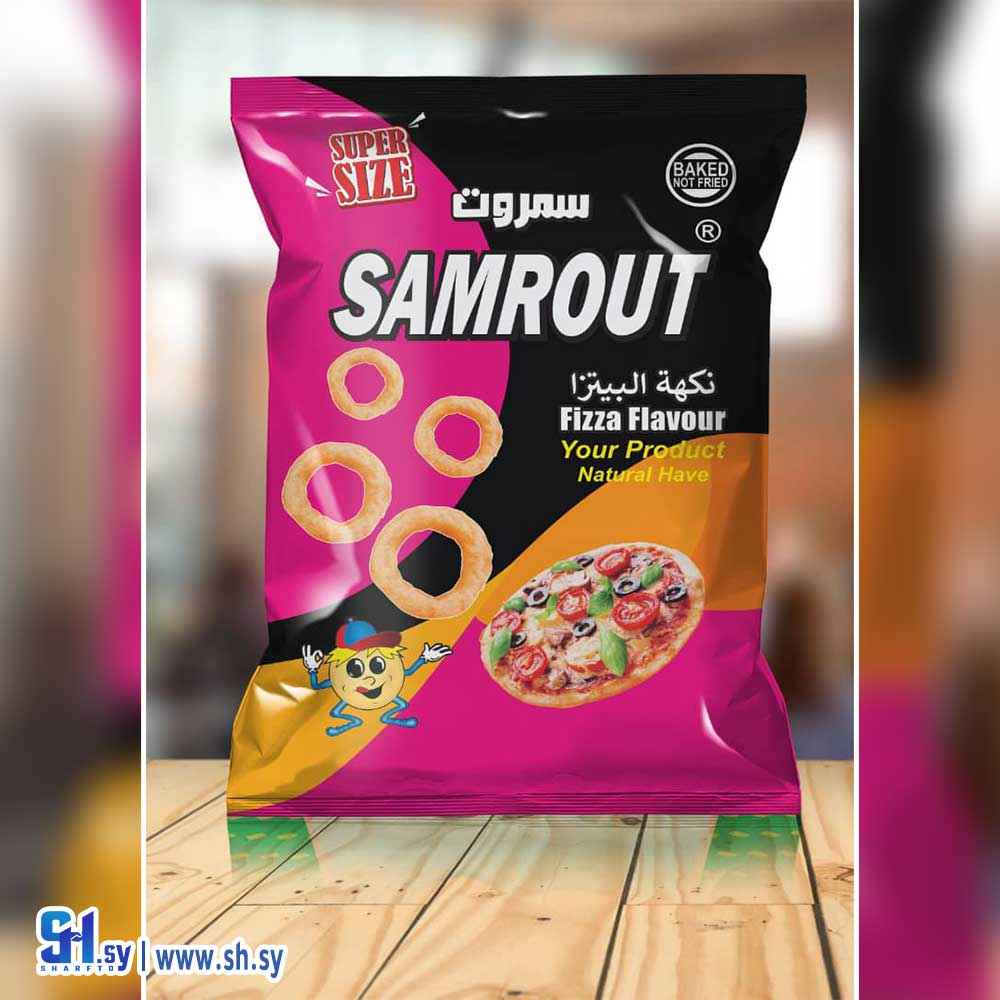 شيبس سمروت نكهة البيتزا (طوقتلي)