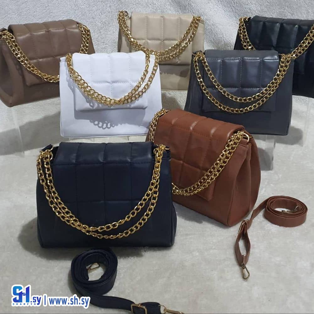 حقيبة يد نسائية مع سنسال (مؤسسة عبد الله خرسة)