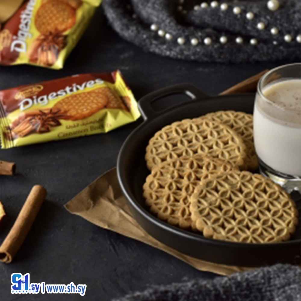 بسكويت دايجستيف بالقرفة (أمية كلاس دايري)