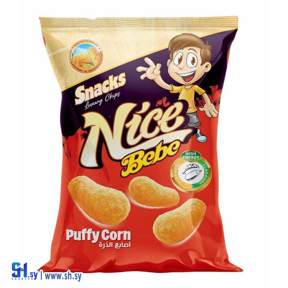 شيبس أصابع الذرة بنكهة الكاتشب (نايس بيبي)