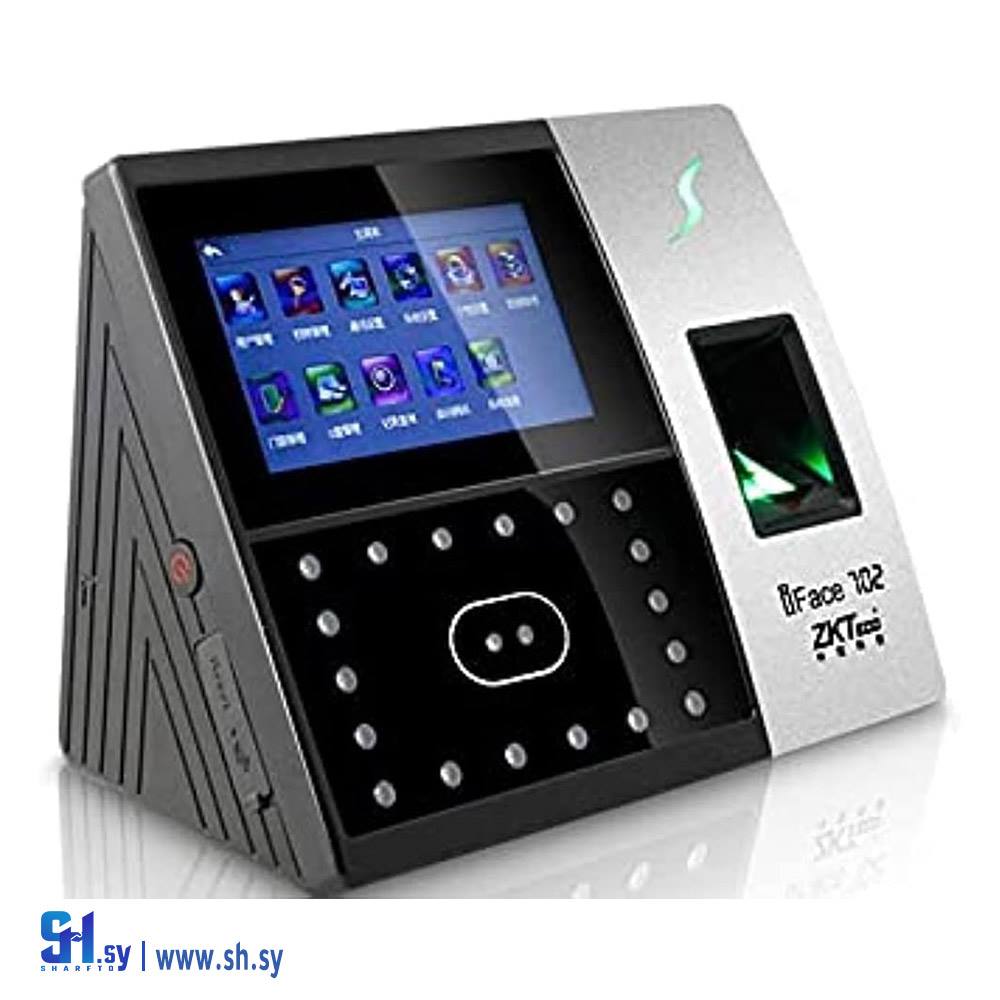 جهاز قارئ البصمة والتعرف على الوجه ZK IFACE 702 (مؤسسة صادق حسن للتجارة)