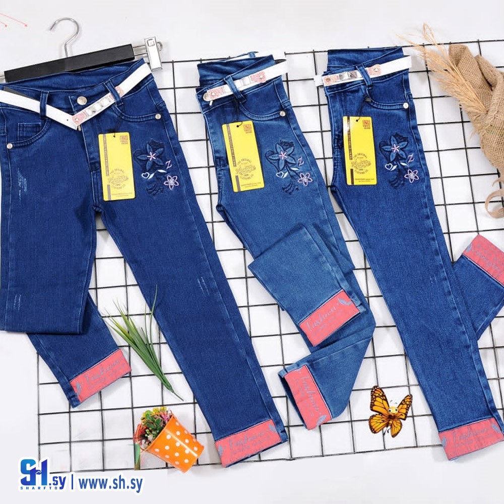 بنطال جينز بناتي موديل 5591 (كينغ)