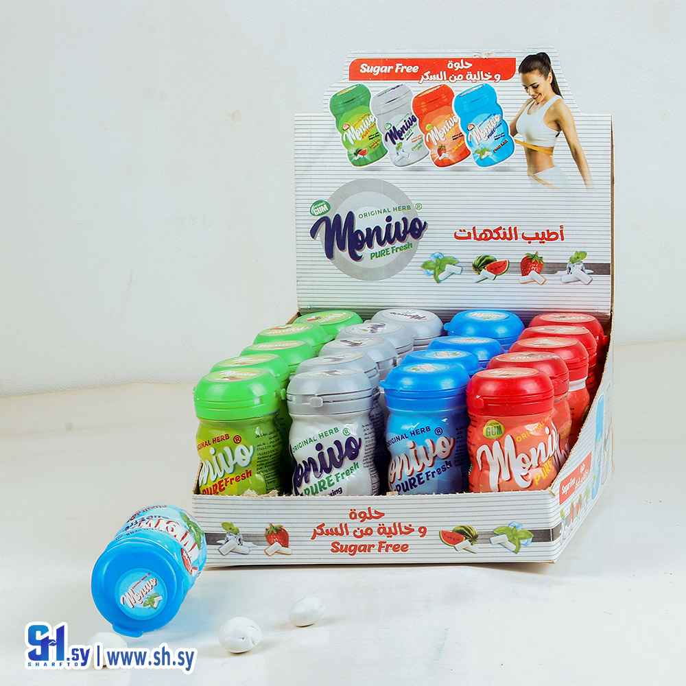 علكة مونيفو خالية من السكر (مونيفو)