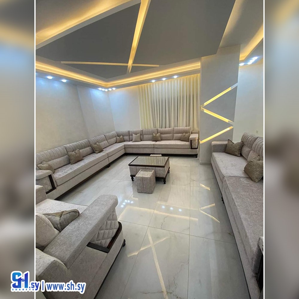 طقم غرفة ضيافة موديل 17 (مفروشات عدي)