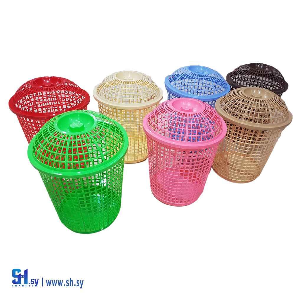 سلة غسيل بغطاء (شهد بلاست)