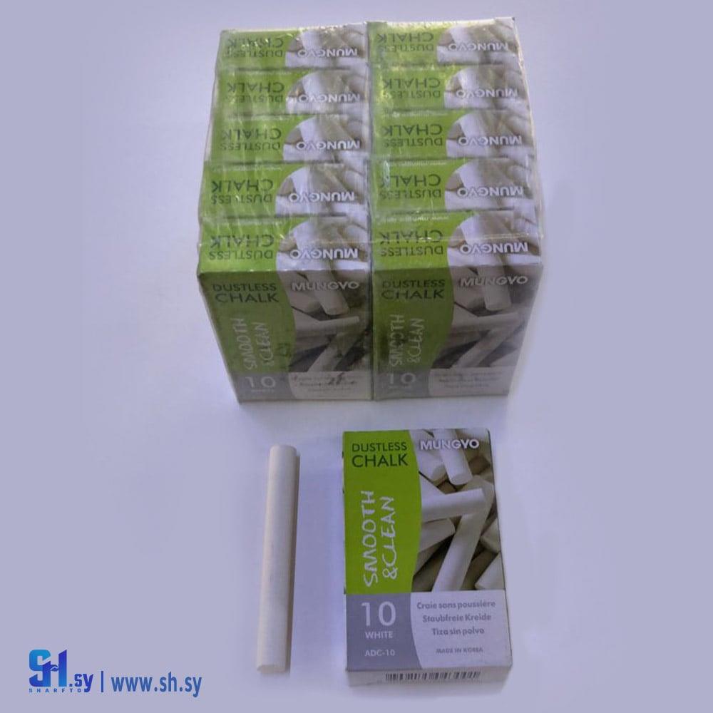 طبشور أبيض مدرسي (مكتبة الوان)