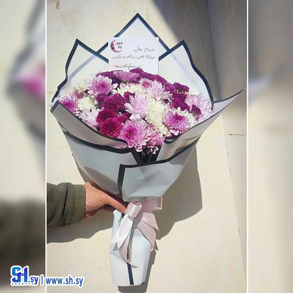 تزيين باقات ورد7(Moon rose)