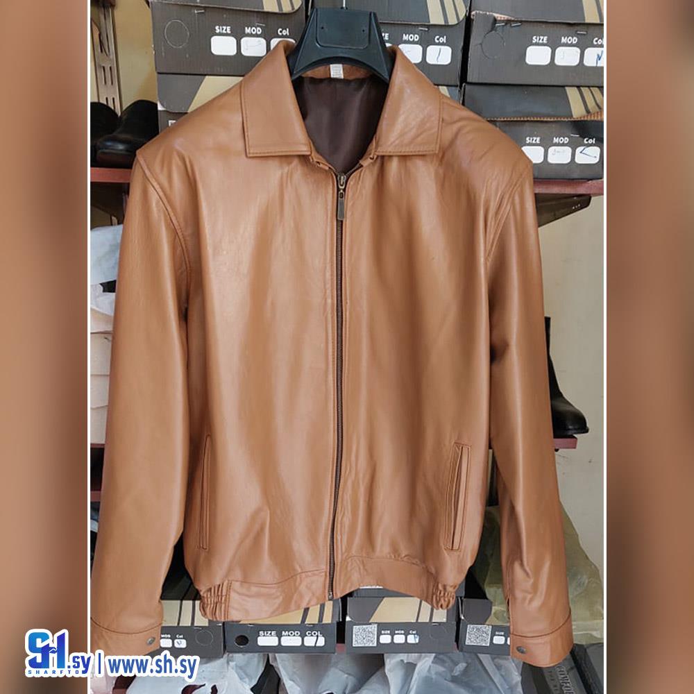 سترة رجالي جلد طبيعي موديل 3 (المثالي)