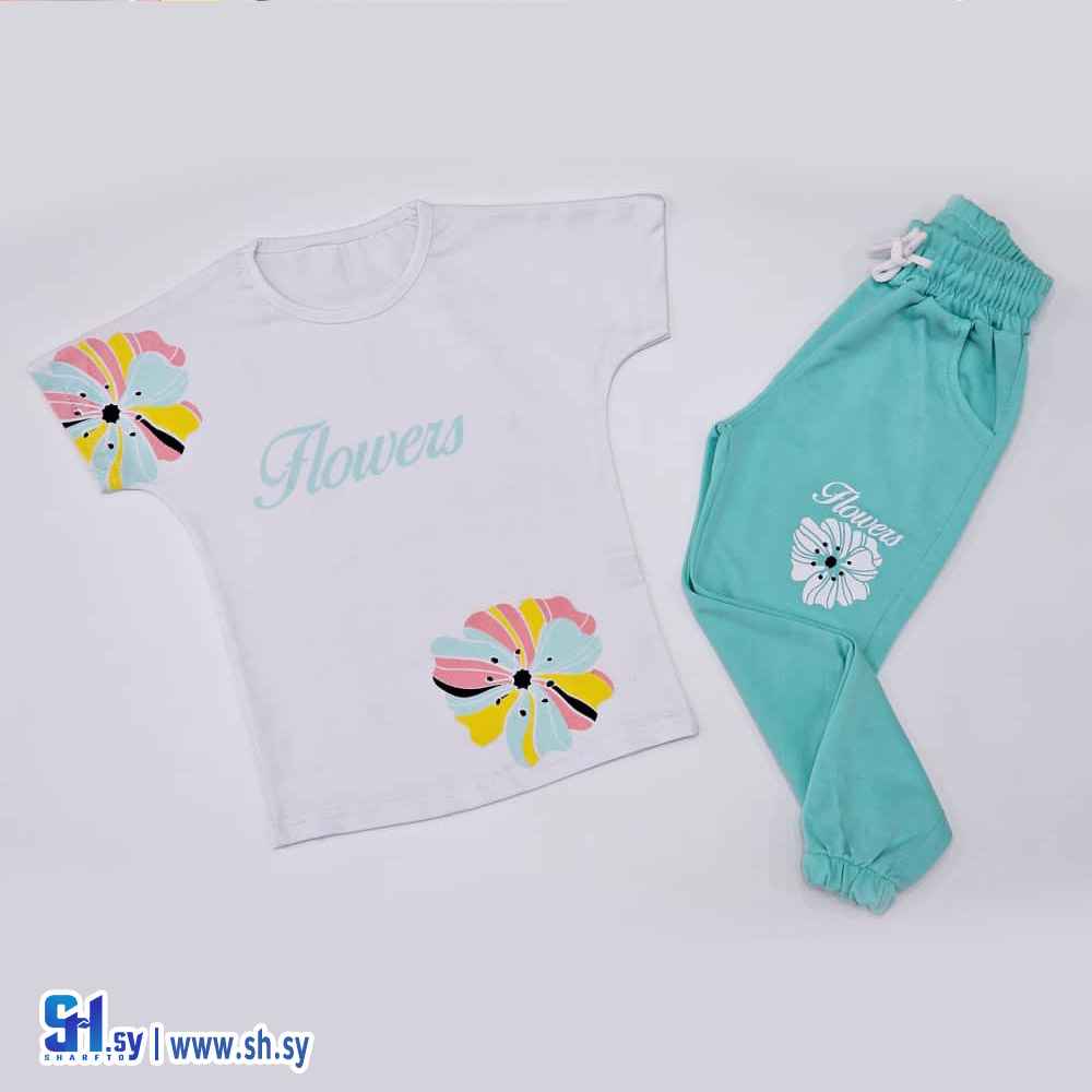 بيجامة بناتي  موديل 5343 (زمار مود)