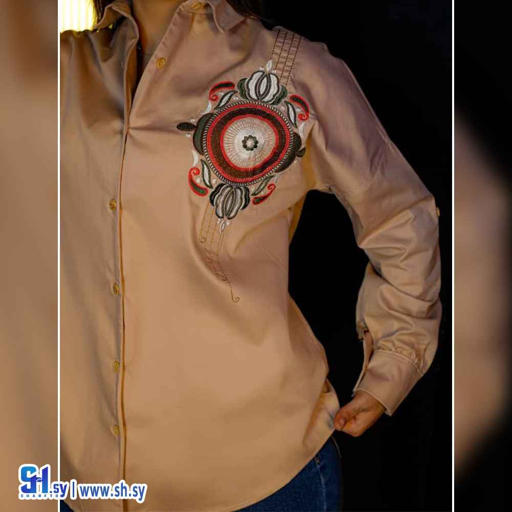 قميص هودي كتان (تريكو وملبوسات عبيدة)