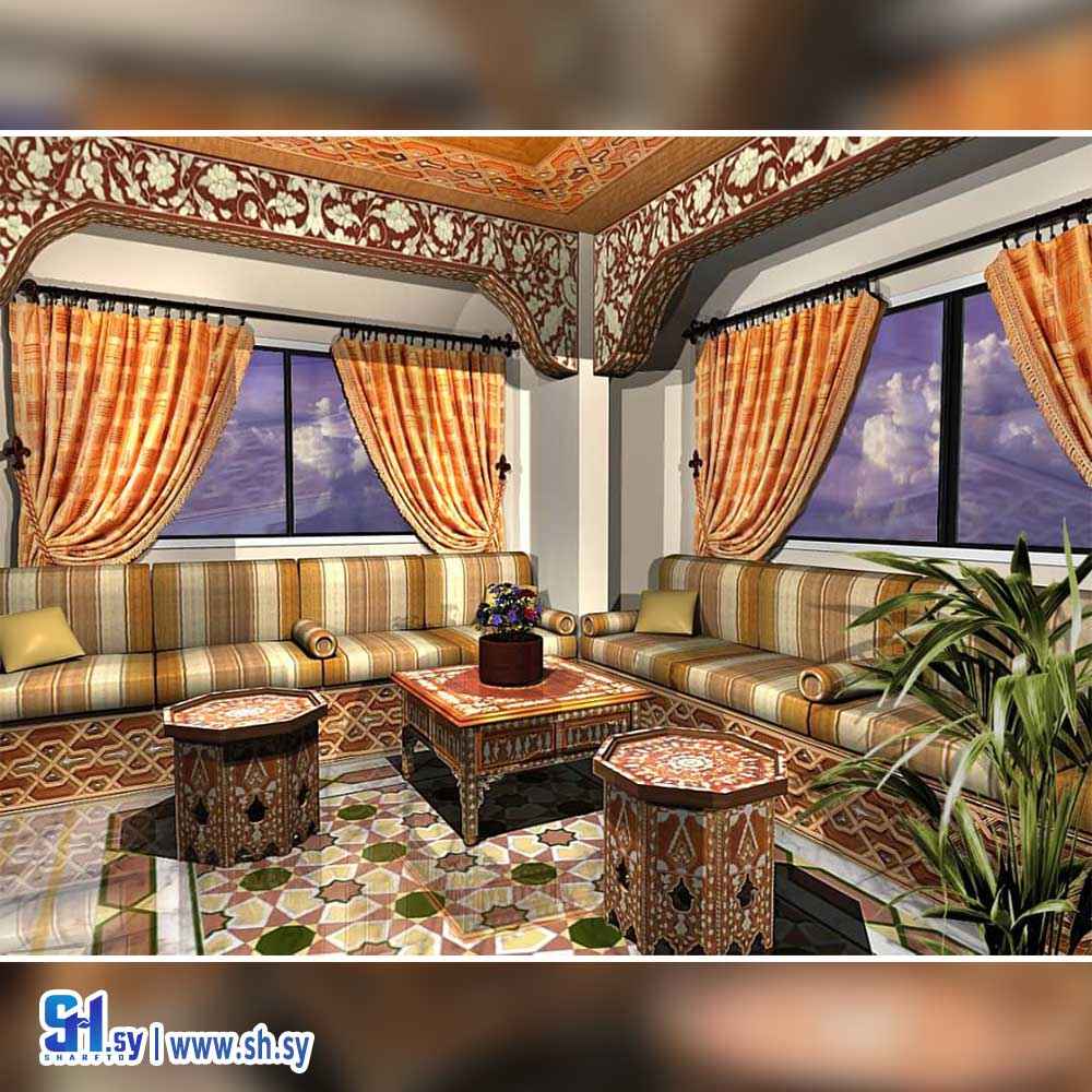 مضافة عربية موديل 001 (حاضنة دمر المركزية للفنون الحرفية)