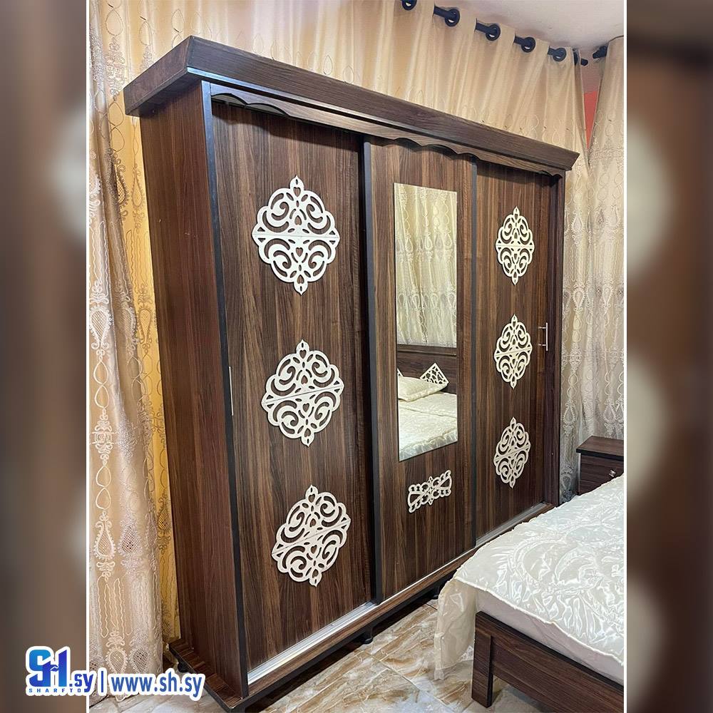 غرفة نوم خشب ملمين (عبادة النعيم)