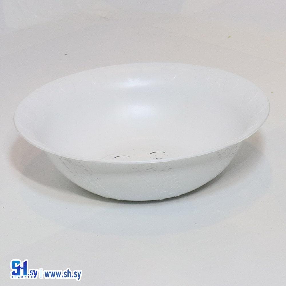 صحن أبيض سمايل (ألما بلاست)