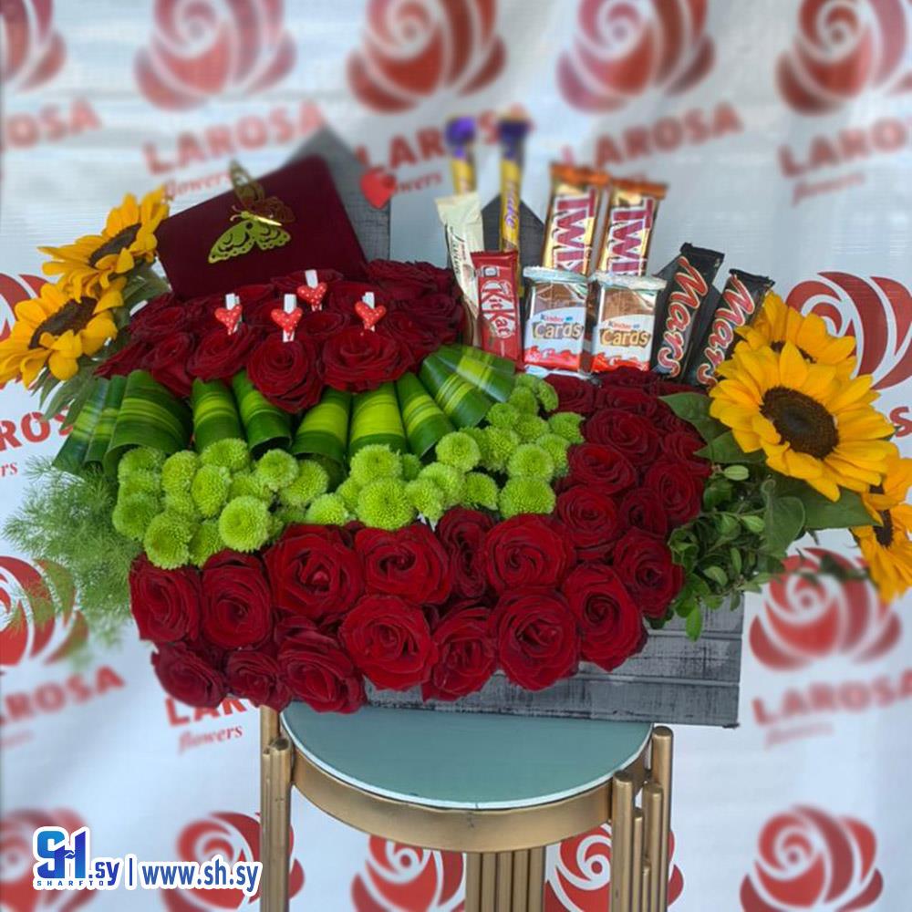 تزيين أزهار 2 (أزهار لاروزا)