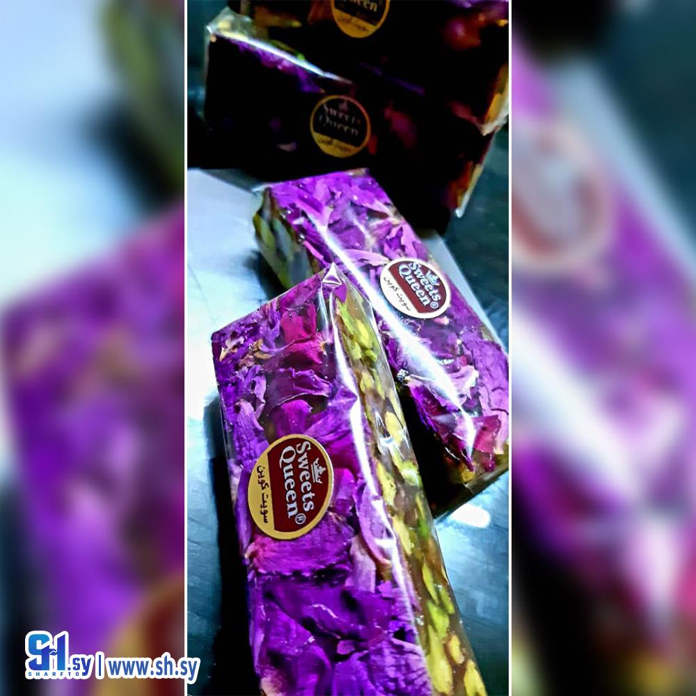 نوغا أصابع موجهة بالورد (Sweets Queen)