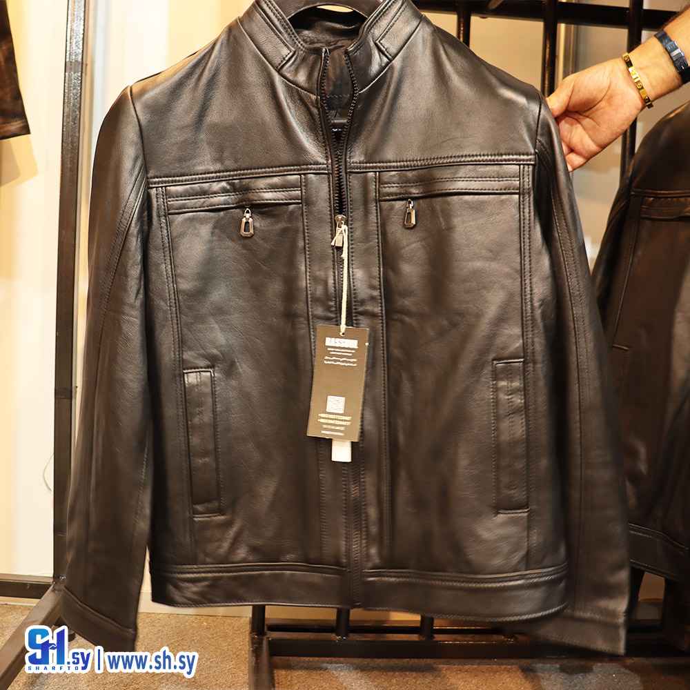 سترة رجالي جلد موديل شانيل (RASSOUL LEATHER)