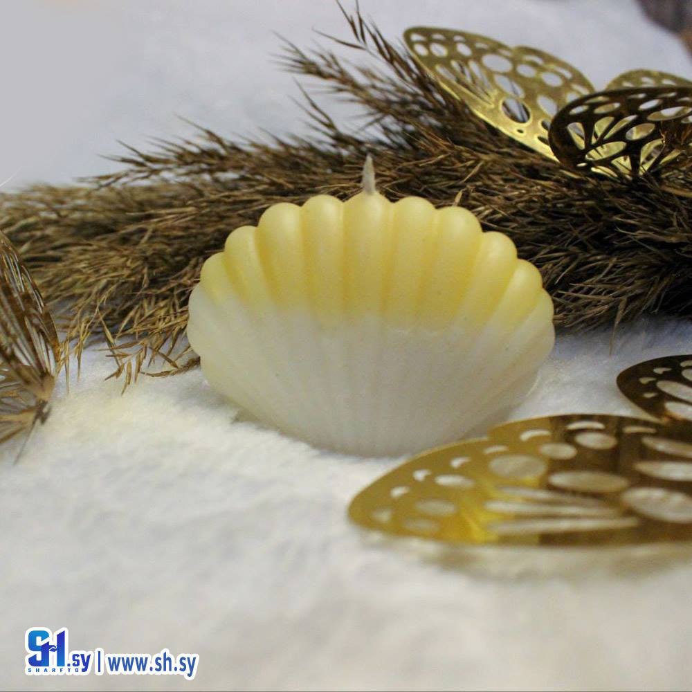 شمع معطر صدفة البحر (candle light)