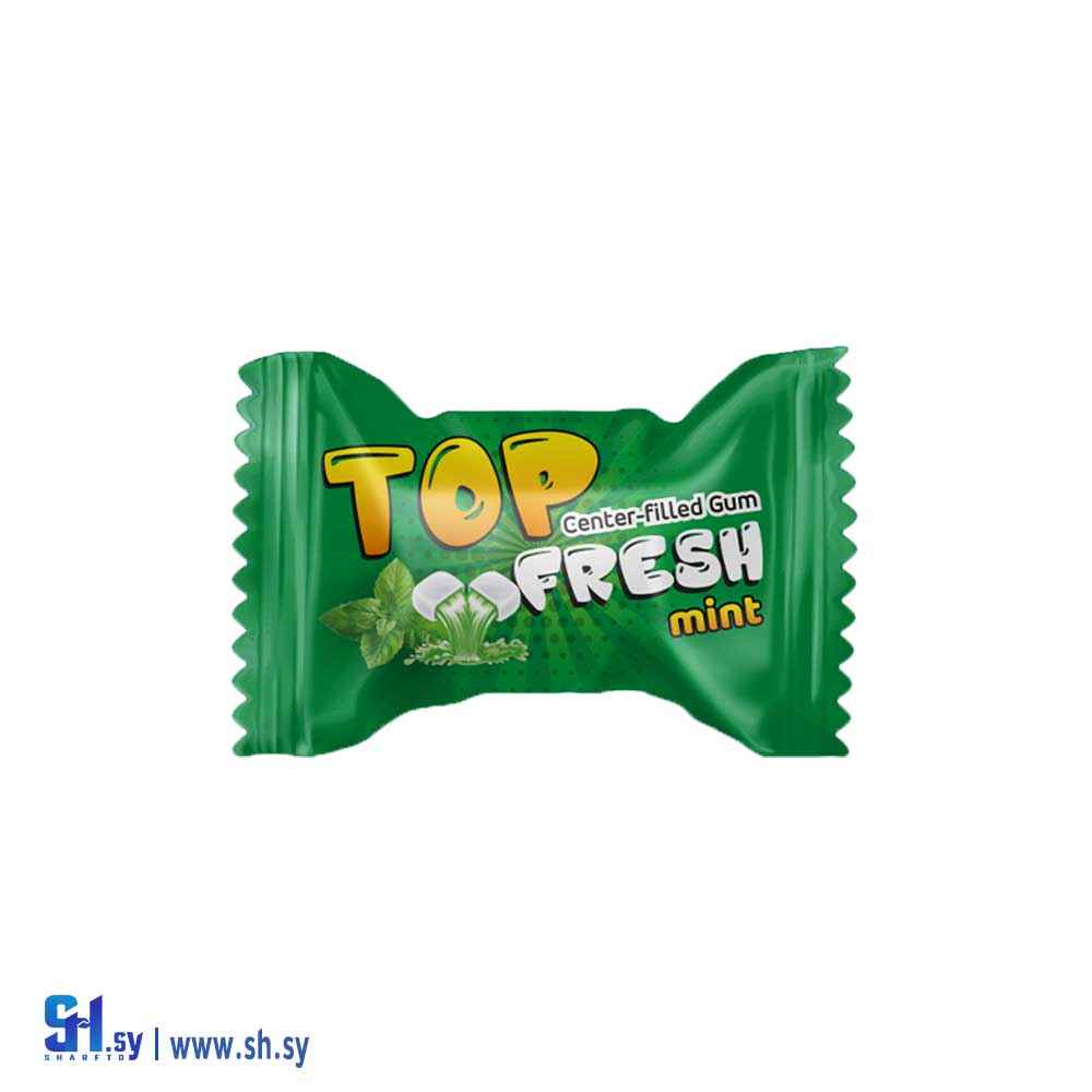 علكة توب فريش ظرف نعنع قوي (زاهي)