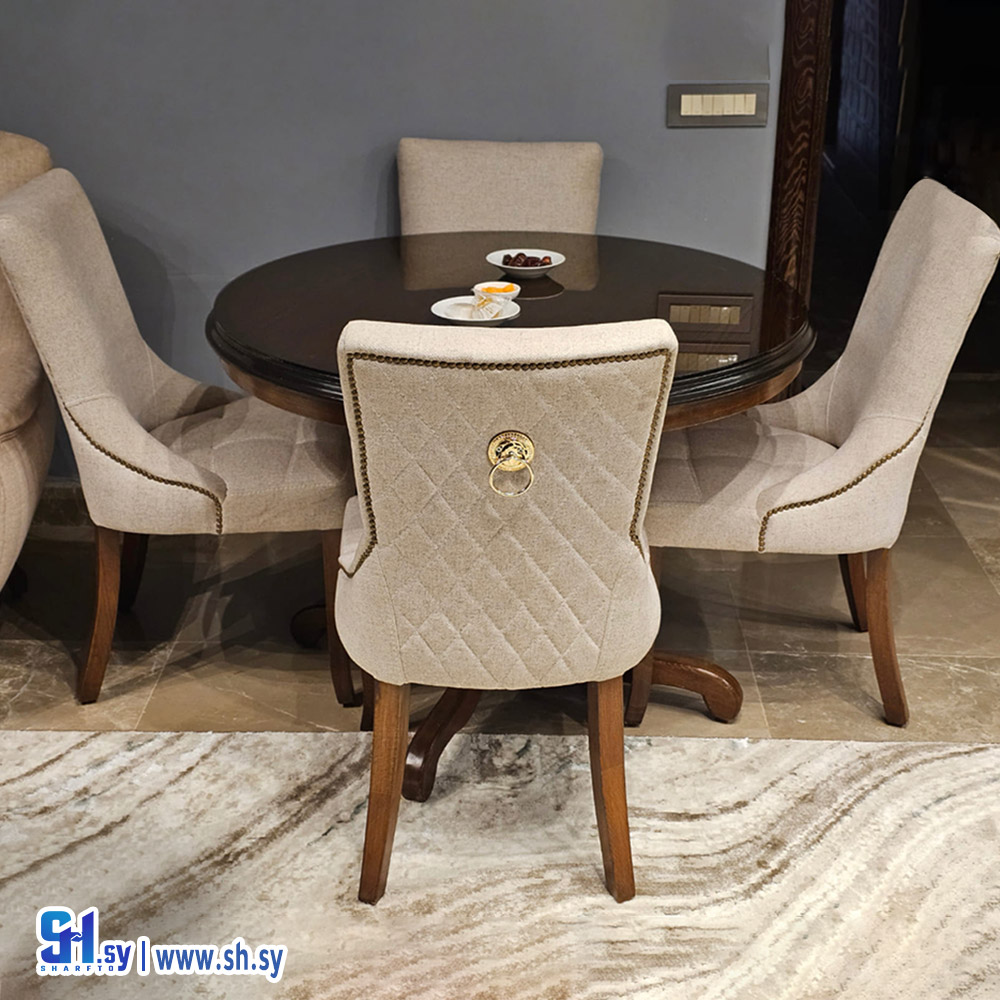 طاولة طعام رباعية (معرض تميم للمفروشات)