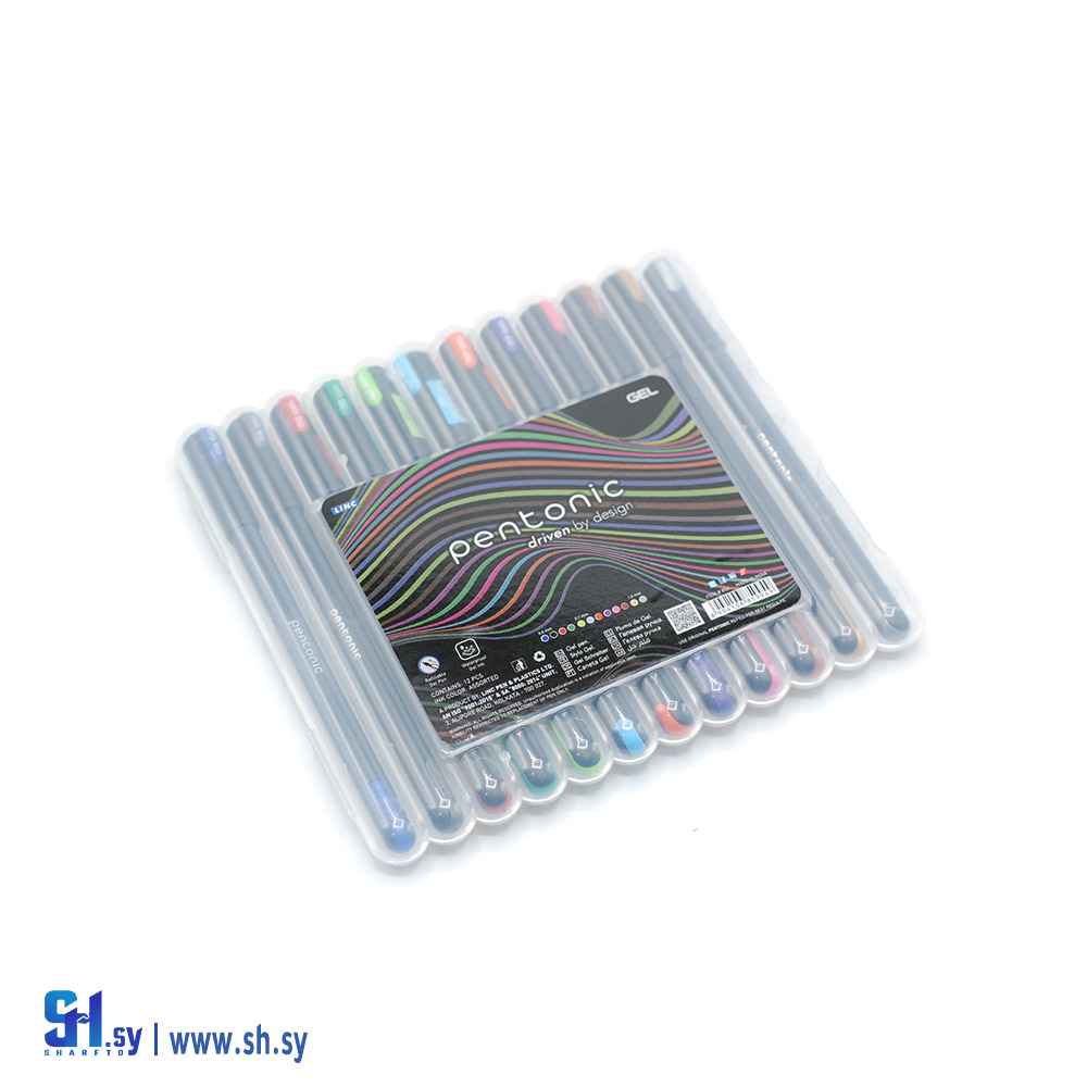 طقم أقلام جيل لينك بينتونيك (مكتبة الصباغ)