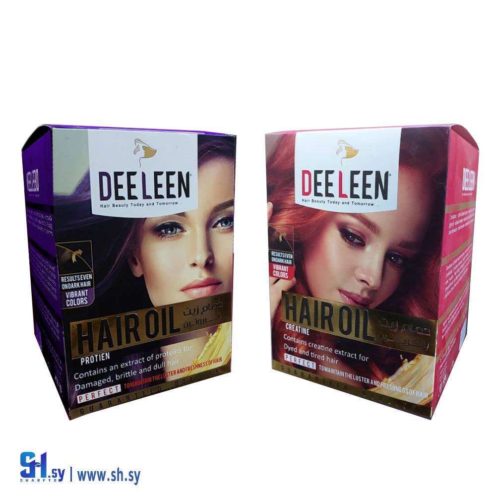 حمام زيت بالبروتين للشعر التالف والمتقصف (DEELEEN)