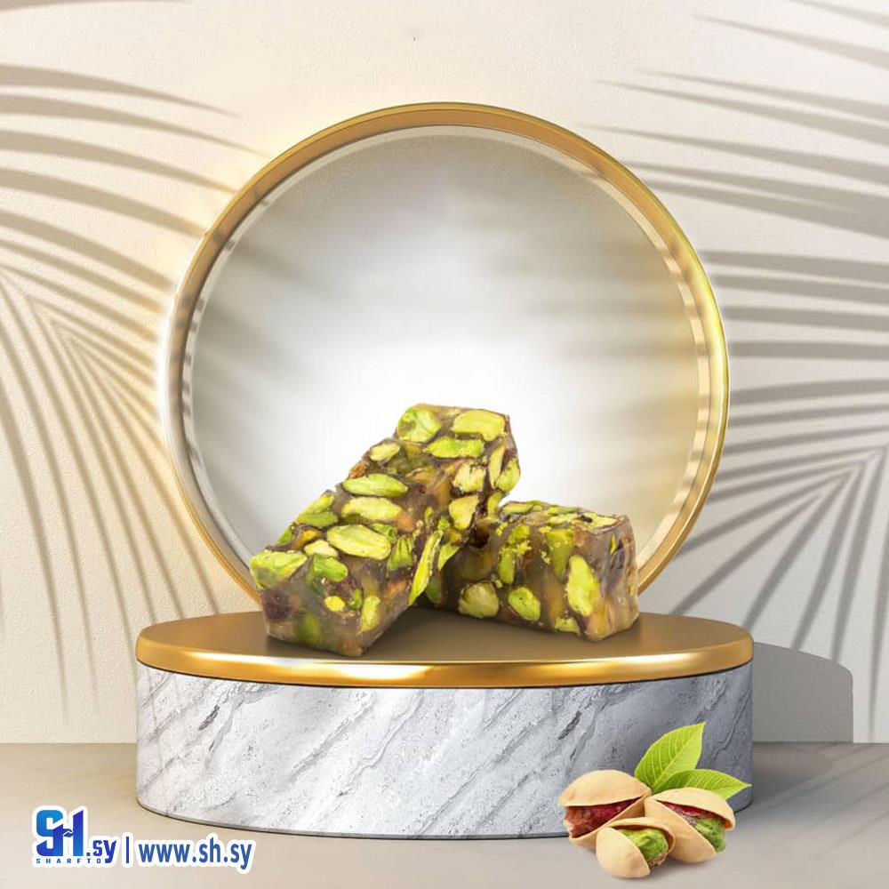 راحة أصابع بالفستق الحلبي (شوكولا الفلك)