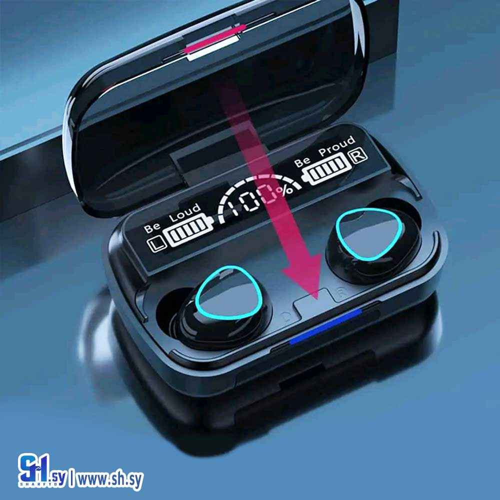 سماعات بلوتوث m10 ووصلة ثلاثية (MEGA TRON)