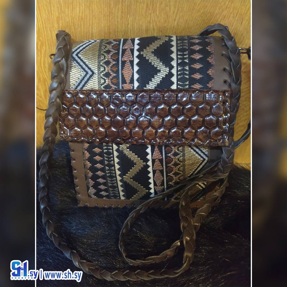 حقيبة كروس بودي نسائية طراز مغربي (الصباغ)