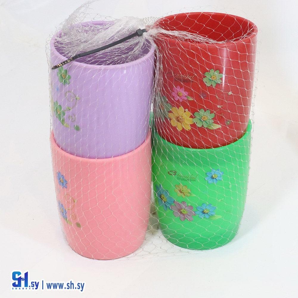 فنجان بلاستيك مورد (ألما بلاست)