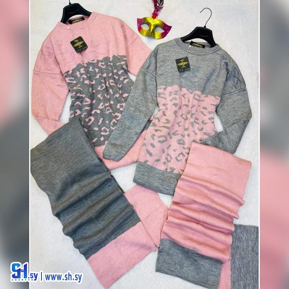 طقم تريكو نسائي (Rose)