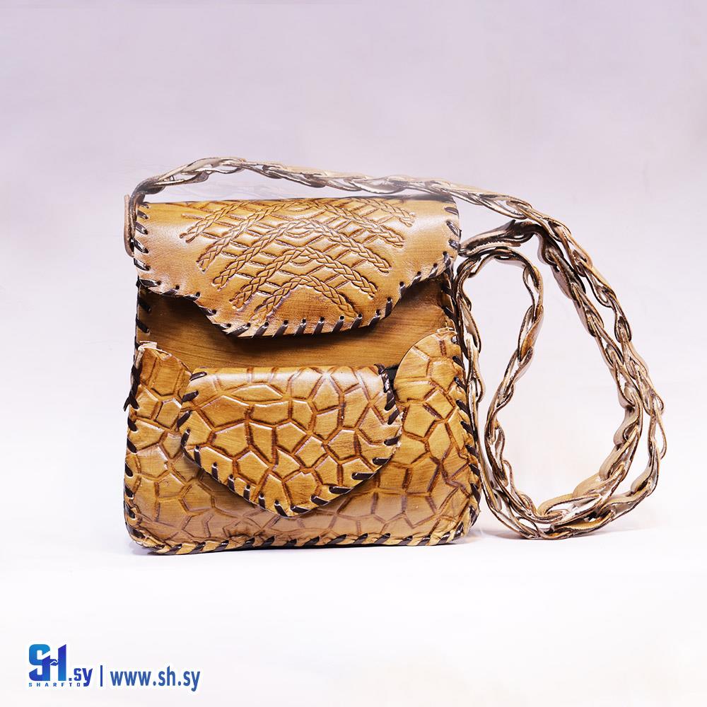 حقيبة كروس بودي نسائية موديل برج (الجابي للجلديات الشرقية)