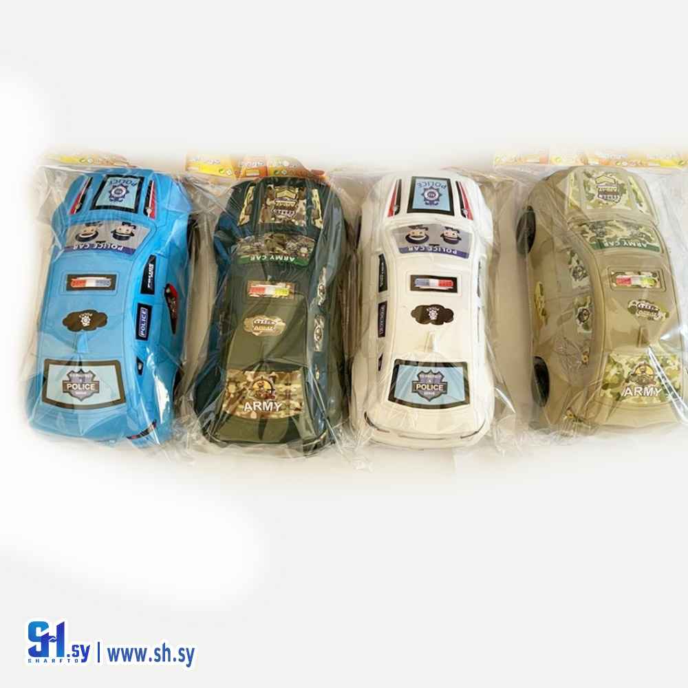 لعبة سيارات police and army طول 34 سم (شركة عجلوني)