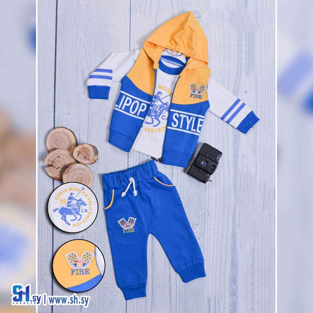 بيجامة صبياني موديل 1712 (بي بي M H)