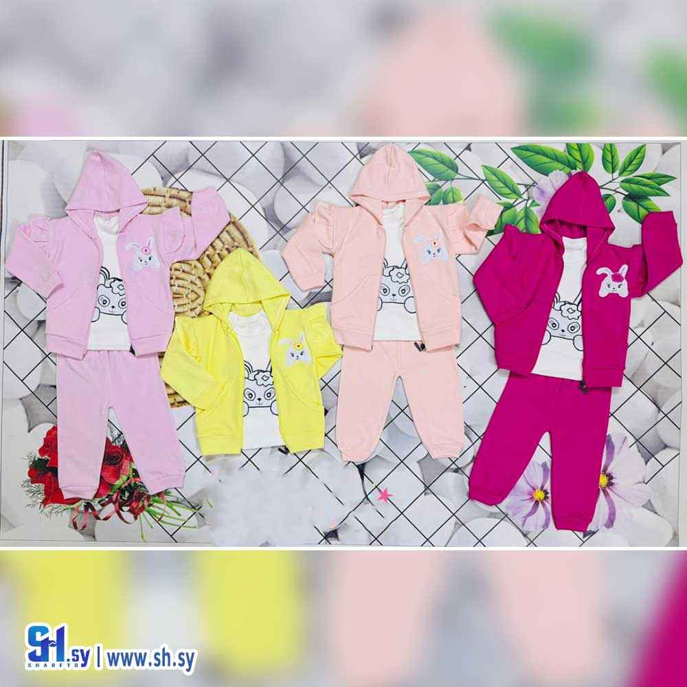بيجامة بناتي موديل 927 (بي بي M H)