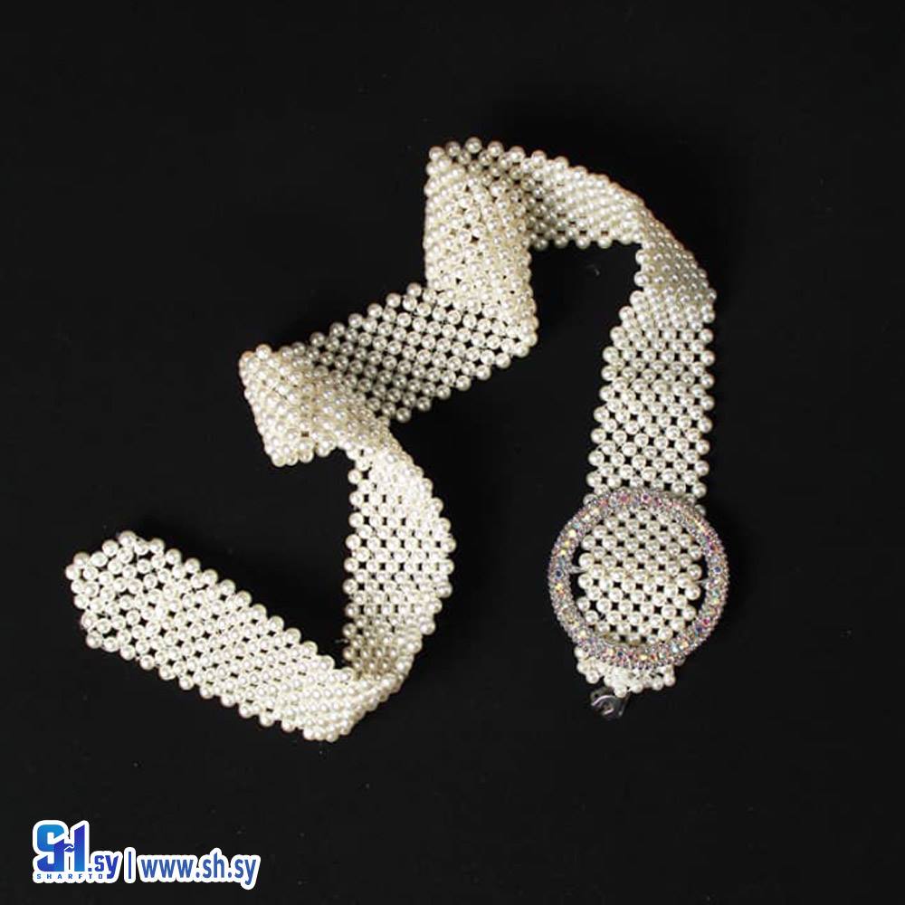 سنتيور لؤلؤ مع بكلة الماس (اراميس)