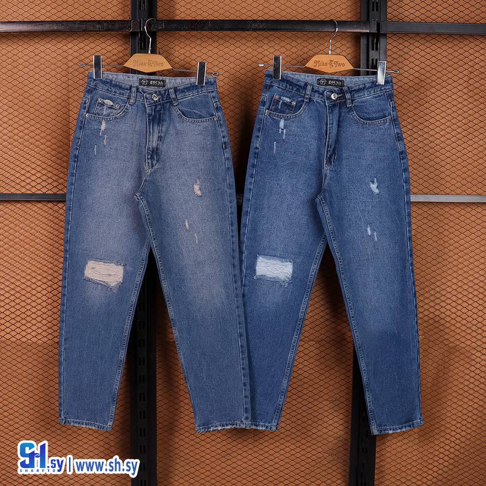 بنطال جينز نسائي موديل 40596 (MISS TWO)