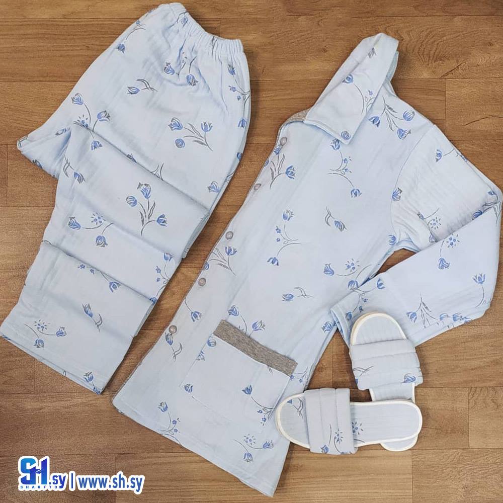 بيجامة قطن نسائي (معرض هشام)