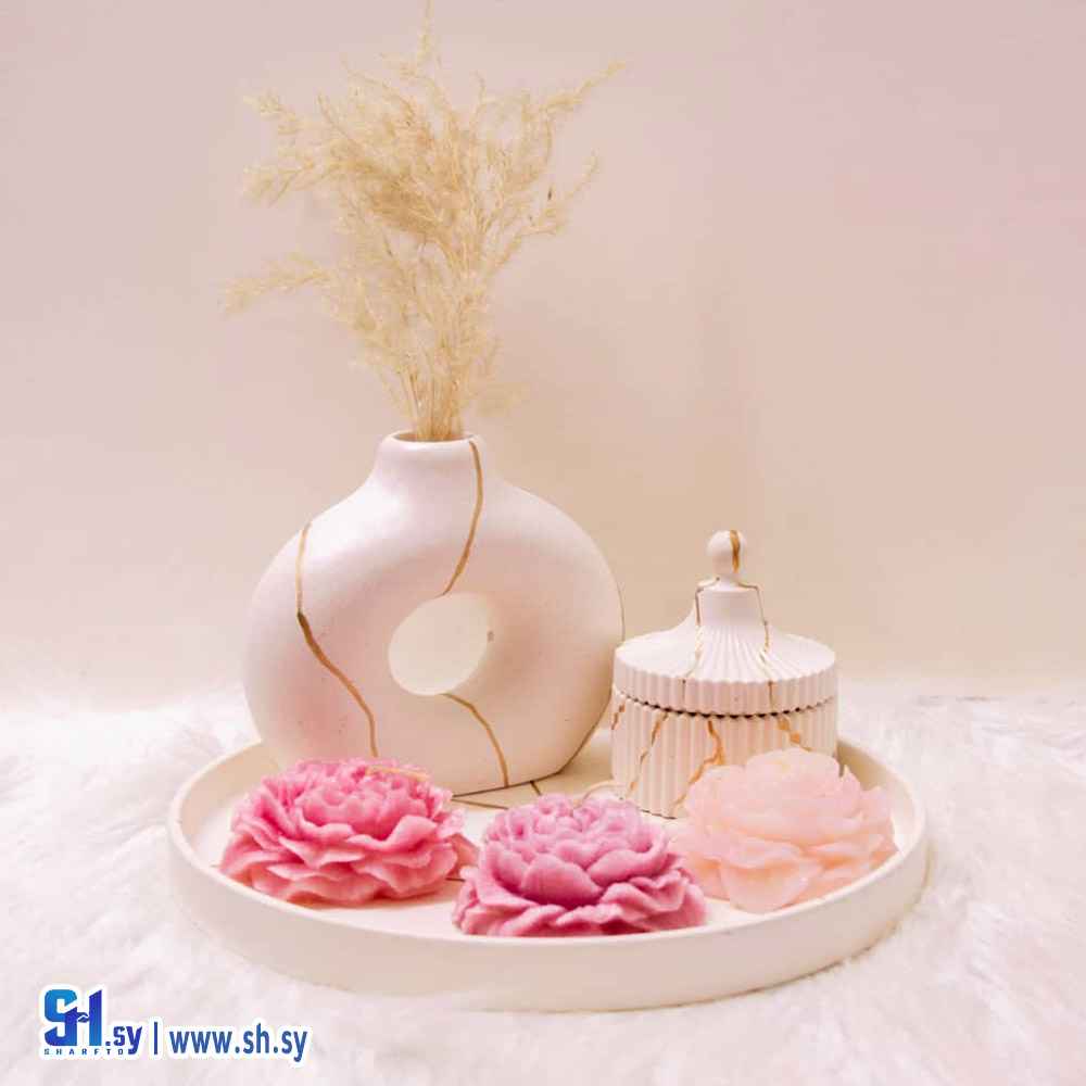 شمع معطر وردة (Candle Light)