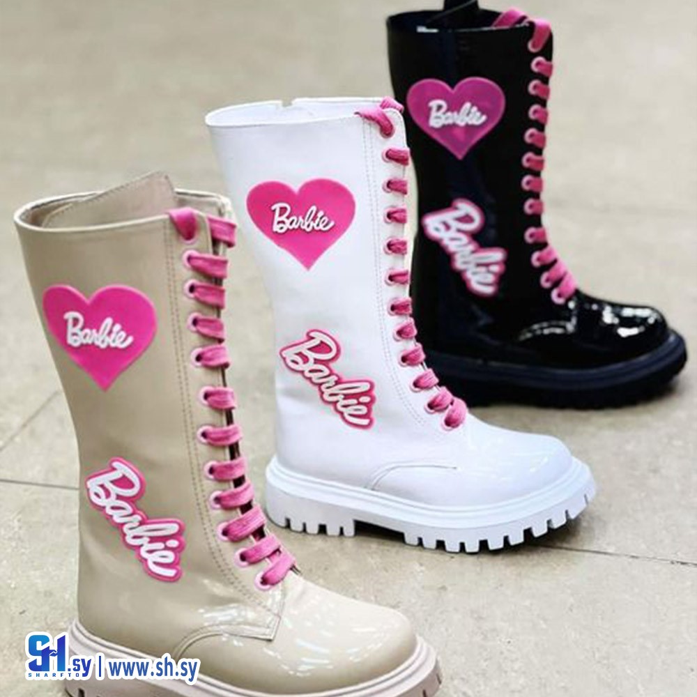 حذاء بناتي جزمة باربي  (الزعتري)