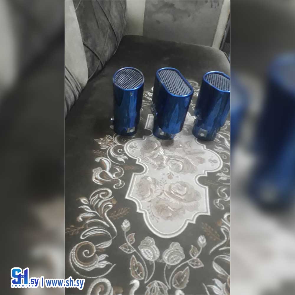 بفلة سيارة لون ازرق ( منشأة عادل)