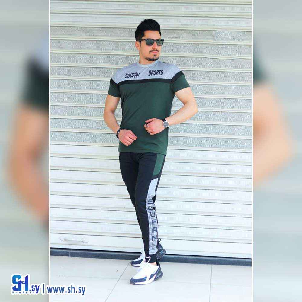 بيجامة توفليس رجالي (صوفان سبورت)