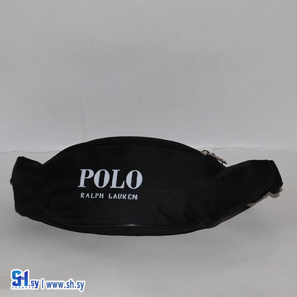 حقيبة خصر رجالي خشن 3 سحابات ماركة POLO (أكرم)