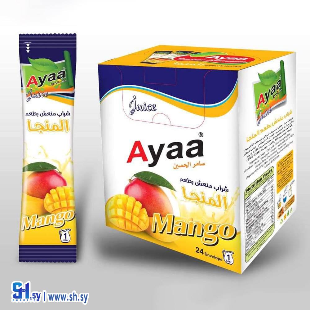 شراب صنعي بنكهة المنجا 24ظرف (نيزك)