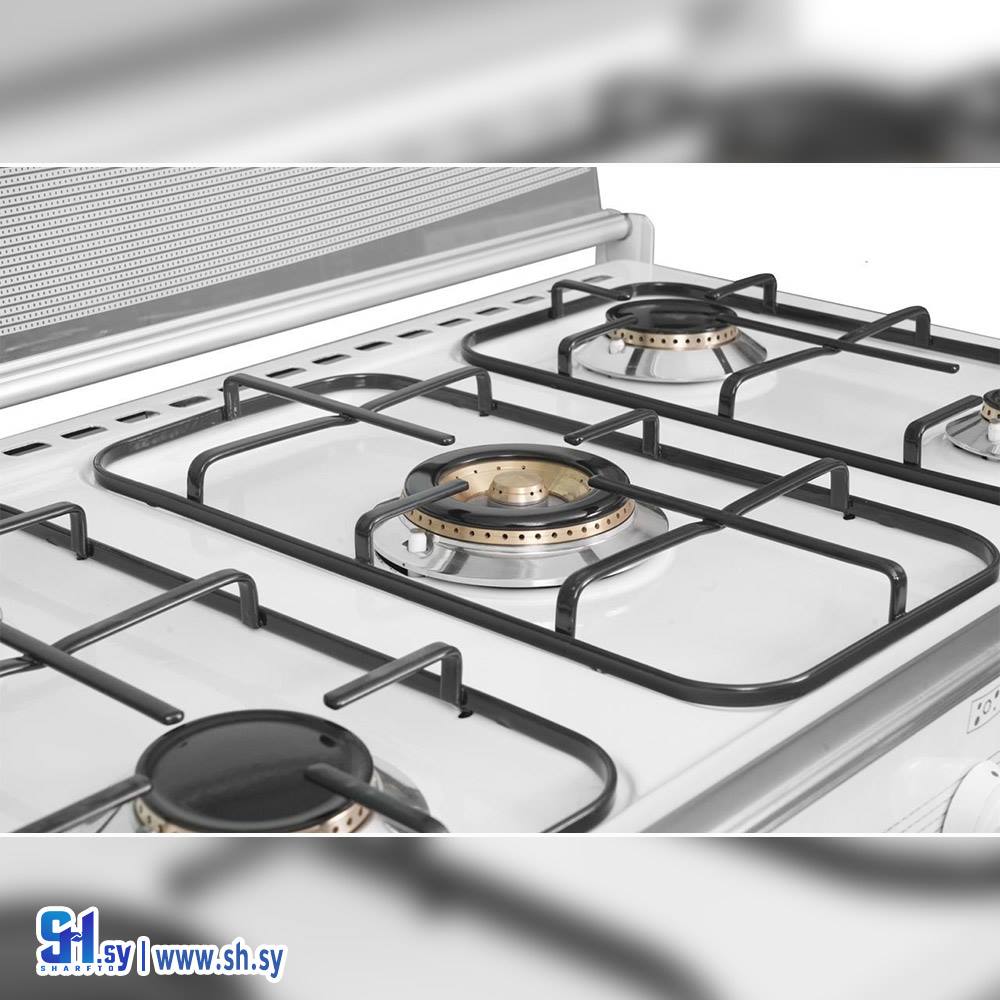 فرن ديلوكس90*60 ابيض (المصري)