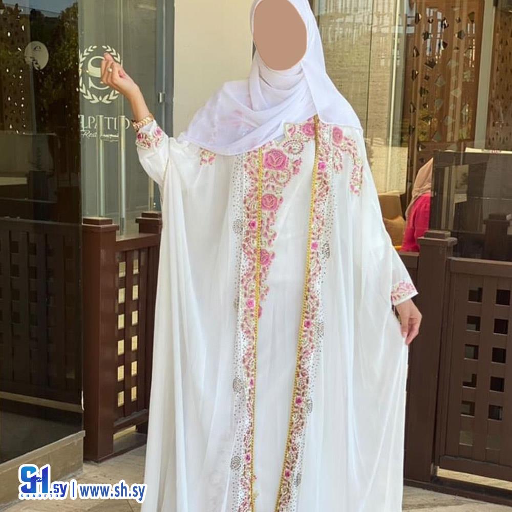 عباية  قطعتين فستان وجاكيت (معرض النجمة الذهبية)