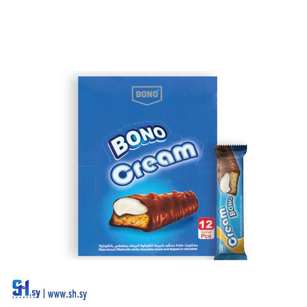 بسكويت جونيور بالشوكولا البيضاء (BONO)