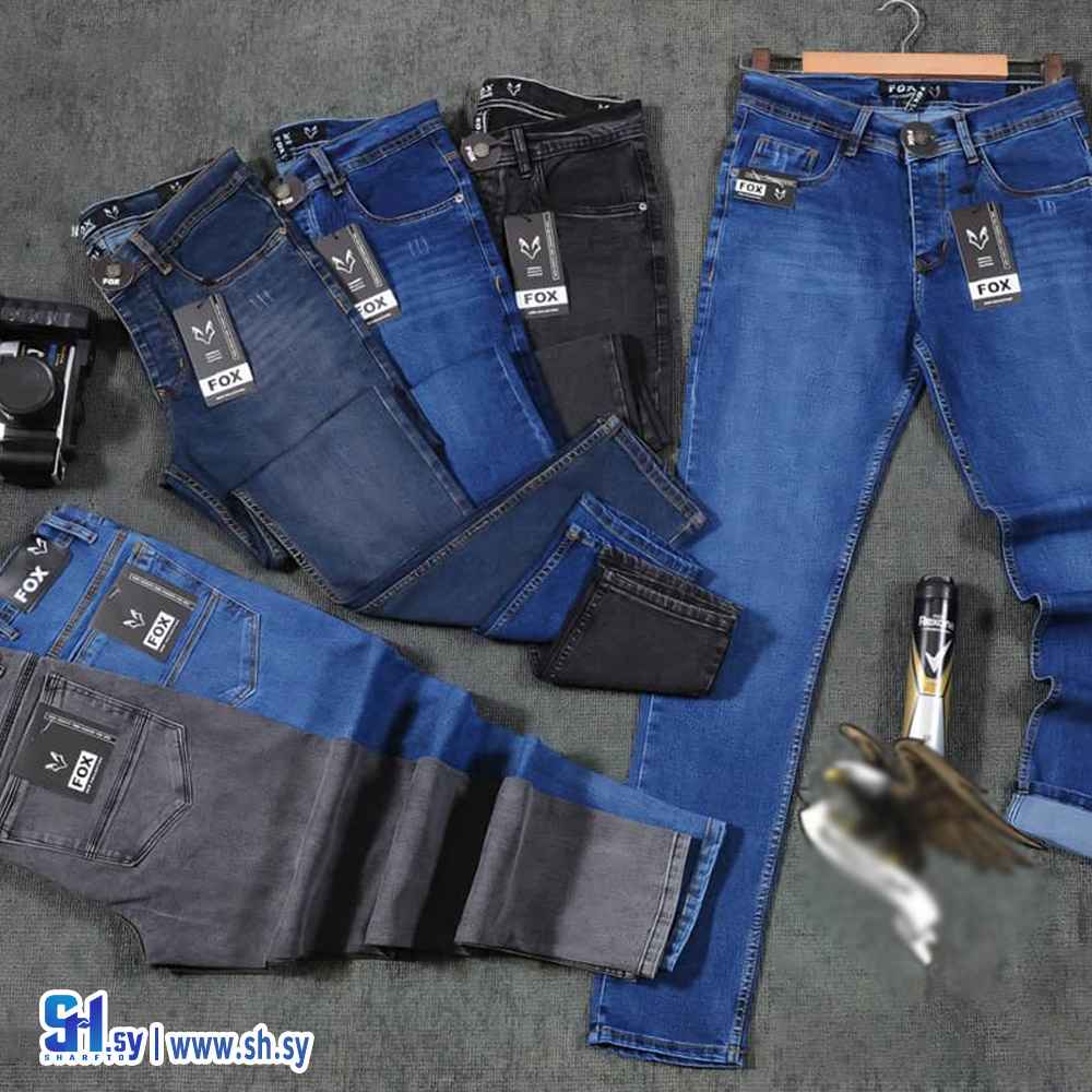 بنطال رجالي جينز موديل 2232 (جينزات العالمية)