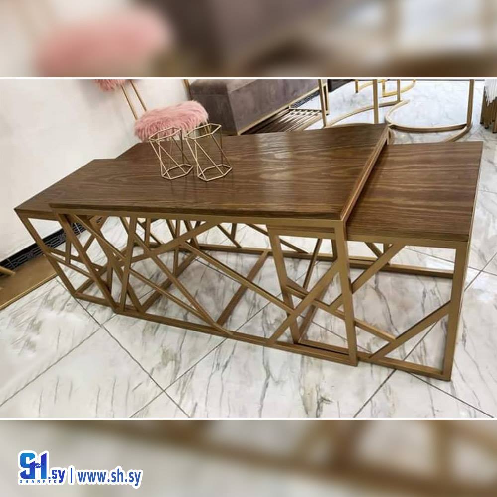 طاولة معدنية 1(Paris home)