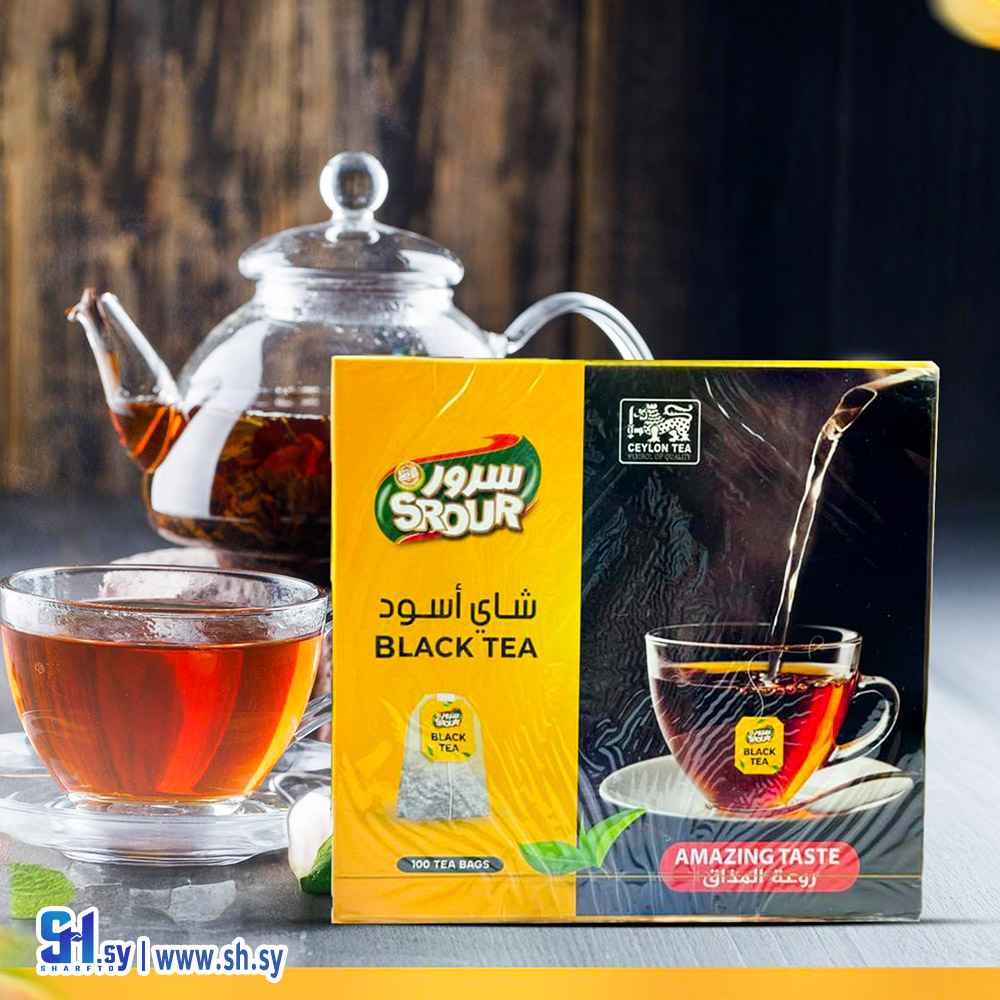 شاي اسود 100 ظرف (سرور)