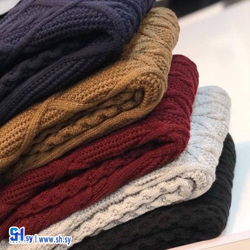 كنزة صوف رجالي موديل 1 (عرفة للرياضة)